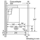 Bosch DFS097K51 - Serie 8 - Telescopische dampkap - 90 cm - Inox