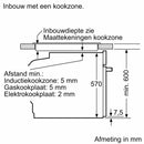 Bosch HBA572BB4 - Serie 2 - Inbouwoven - 60 x 60 cm - Zwart