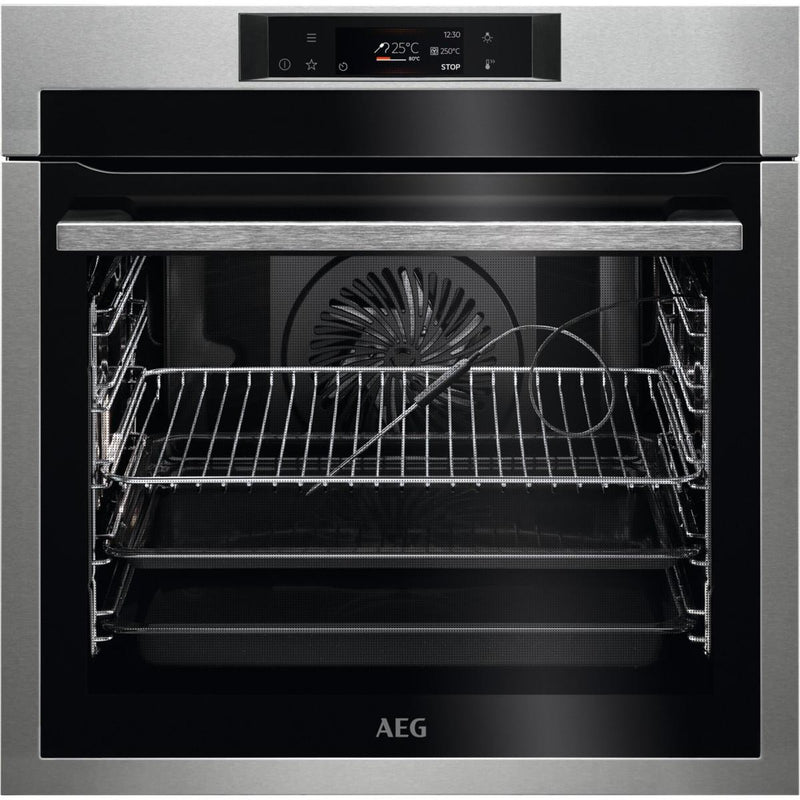 AEG BPE742280M - 8000 serie - AssistedCooking Heteluchtoven met pyrolysereiniging