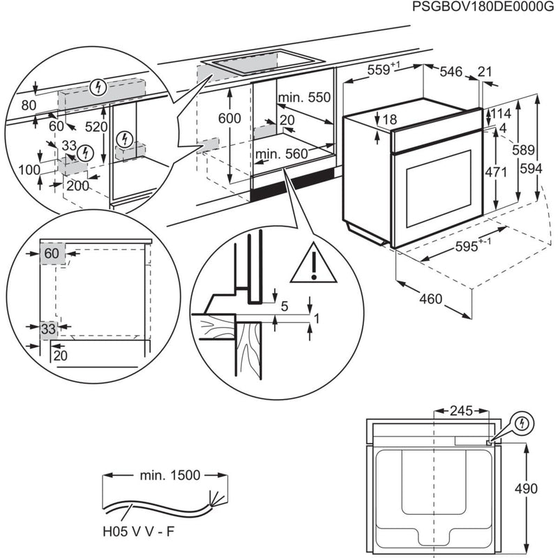 AEG BPE742280M - 8000 serie - AssistedCooking Heteluchtoven met pyrolysereiniging