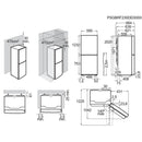 AEG ORC7P361DX - 7000 serie - UltraFresh+ - Koel-vriescombinatie