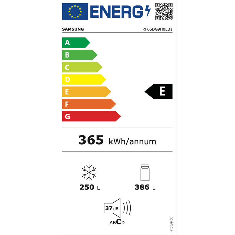 Samsung RF65DG9H0EB1EF - French Door Koelkast - AI Family Hub™ - 636L