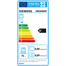 Siemens HB234ABS3F - iQ300 - Inbouwoven - 60 x 60 cm - Zwart