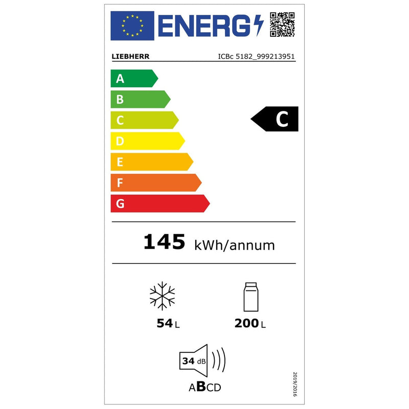 Liebherr ICBc 5182-20 - Inbouw - koel-vriescombinatie - 178 cm