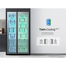 Samsung RS90F66BEFEF - Bespoke AI - Amerikaanse Koelkast - Family Hub - Zwart