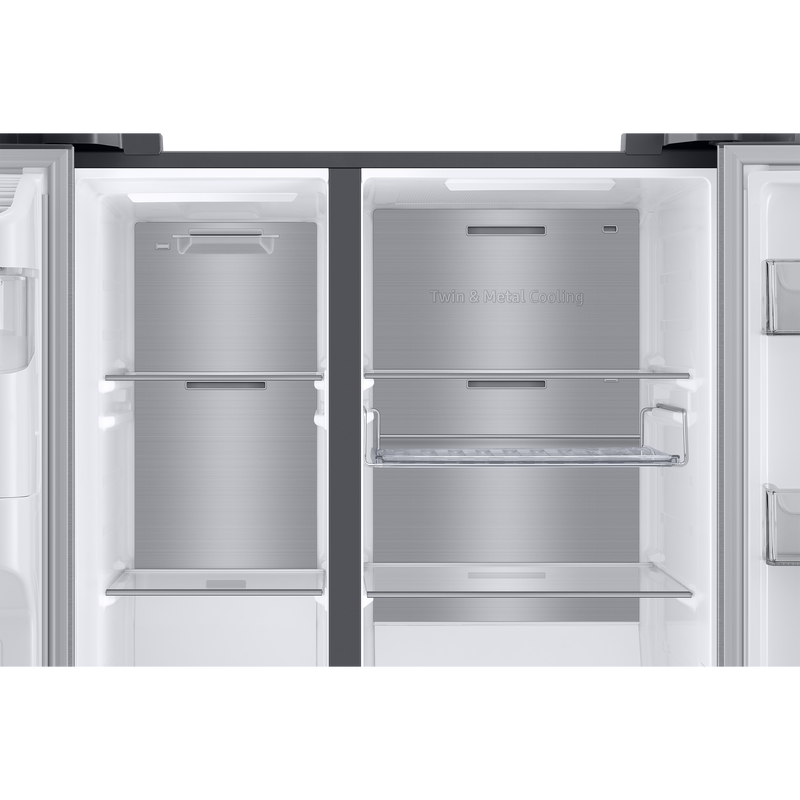 Samsung RS6HA8891SL - Family Hub Amerikaanse koelkast - Space max - Inox