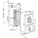 Liebherr ICBc 5182-20 - Inbouw - koel-vriescombinatie - 178 cm