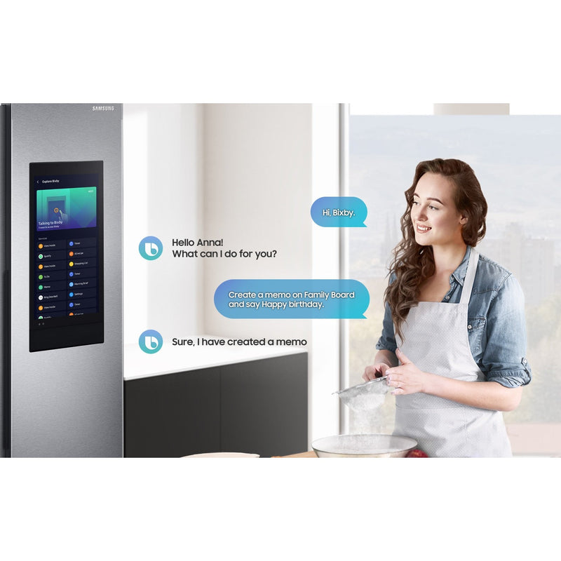 Samsung RS6HA8891B1 - Family Hub - Amerikaanse koelkast - Zwart