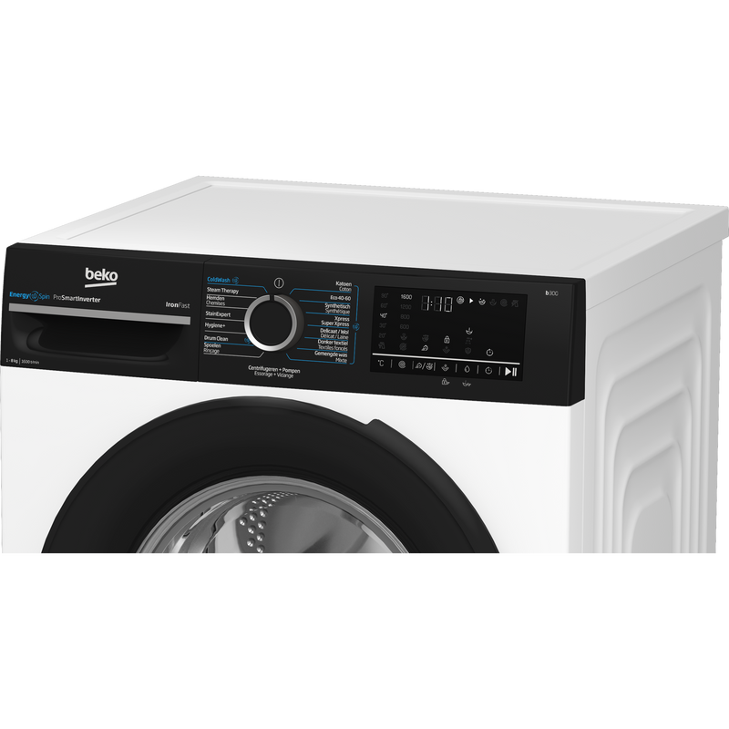 BEKO BM3WFU4861B - wasmachine - 8 Kg - Wit