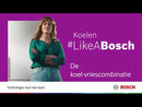 Bosch KGN36VICT - Serie 4 - koel-vriescombinatie - 186 x 60 cm - Geborsteld staal AntiFingerprint - Total No Frost