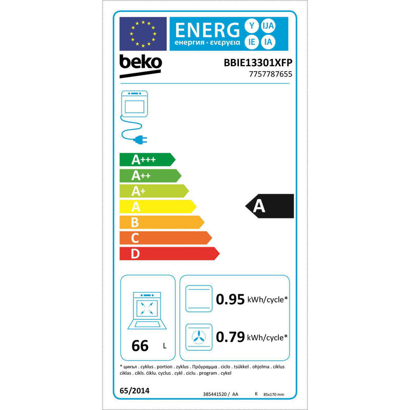 Beko BBIE13301XFP - Oven - Pyrolyse