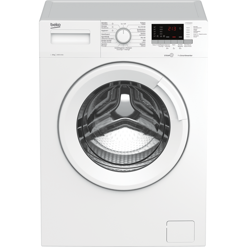 BEKO WTV8712BLW1 - Wasmachine - 8 Kg - Wit