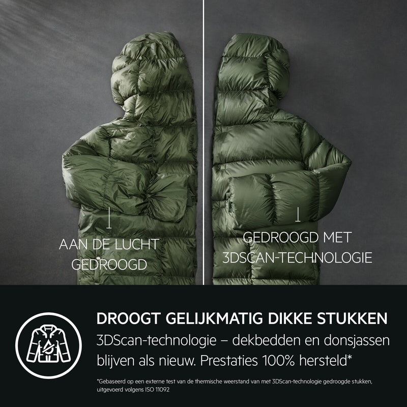 AEG TR98MX66C - 9000 serie - AbsoluteCare® Plus - Warmtepomp Droogkast - 8kg