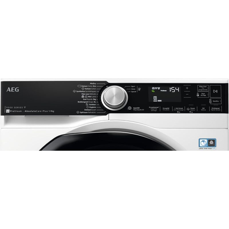 AEG TR99M78CS - 9000 serie - AbsoluteCare® Plus ProSteam - Warmtepomp Droogkast - 9kg