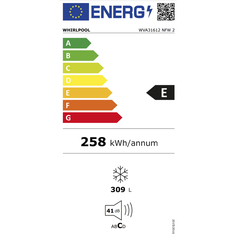 WHIRLPOOL WVA31612NFW2